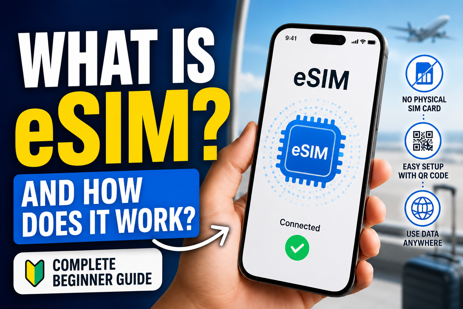 What is eSIM and How Does it Work? (Complete Beginner Guide)