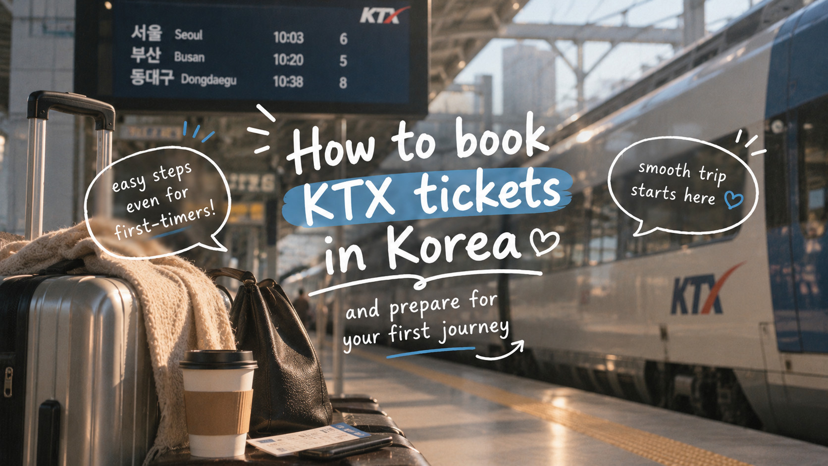 How to Book KTX Tickets in Korea and Prepare for Your First Journey