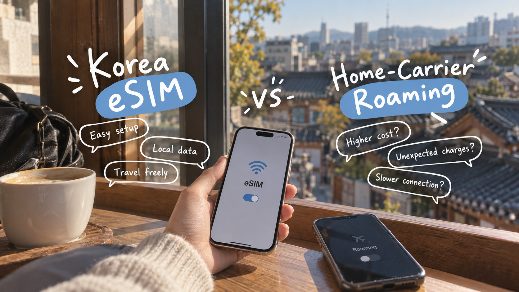 Korea eSIM vs Home-Carrier Roaming: Which Should You Choose?