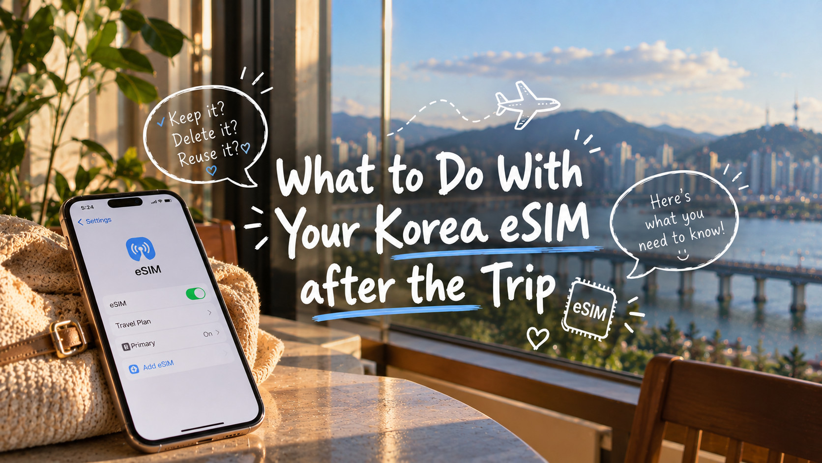 What to Do With Your Korea eSIM After the Trip