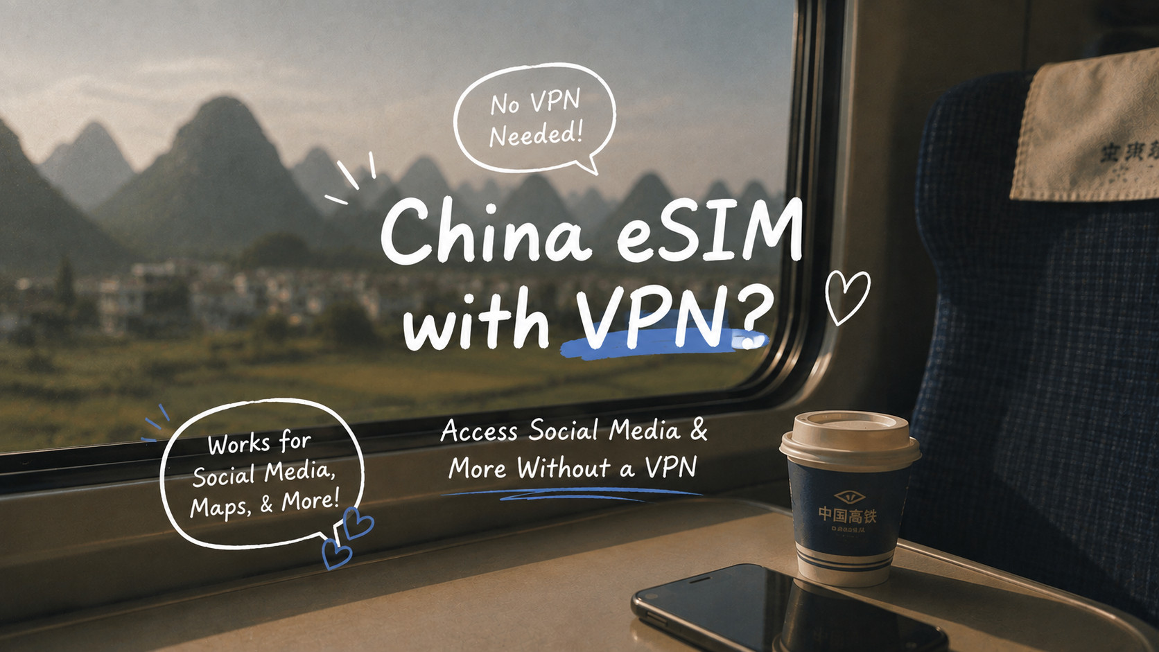 Best eSIM for China With VPN: How to Access Social Media Without a VPN
