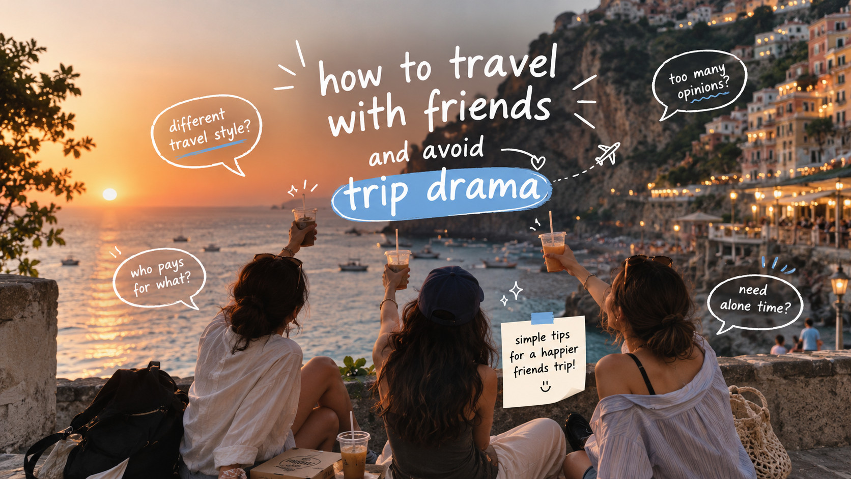 How to Travel with Friends Without the Drama