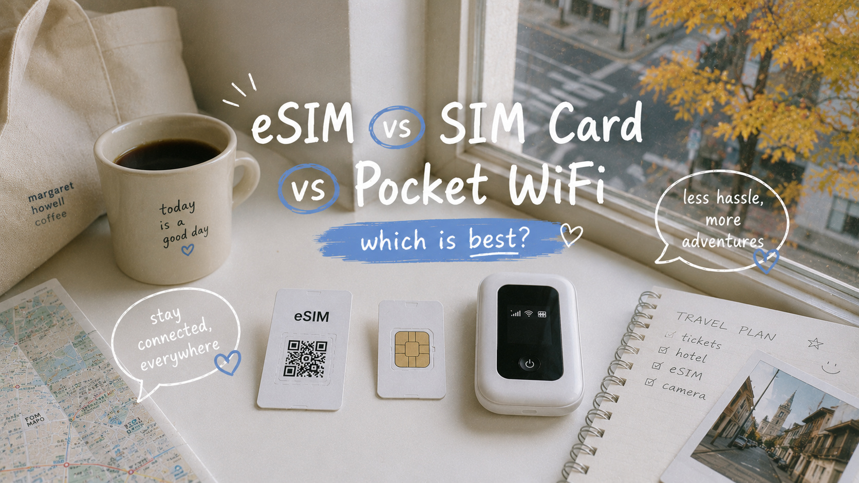Japan eSIM vs SIM Card vs Pocket WiFi: Which Is Best?