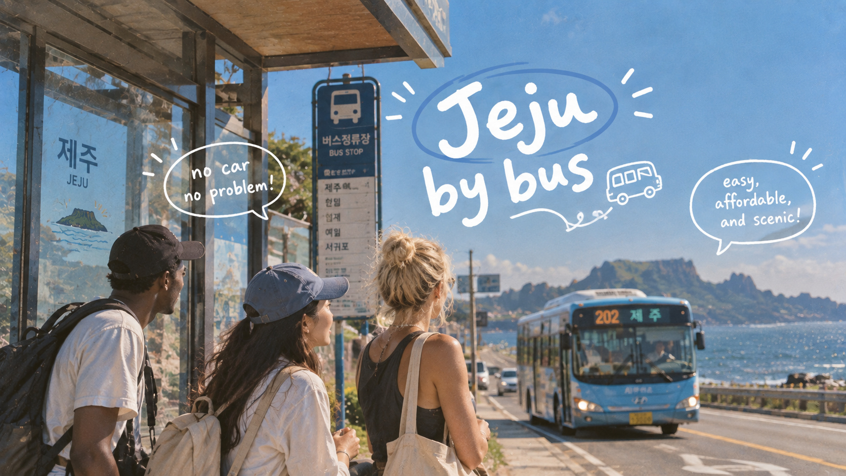 Jeju Without a Car: How to Plan a Trip Around Buses