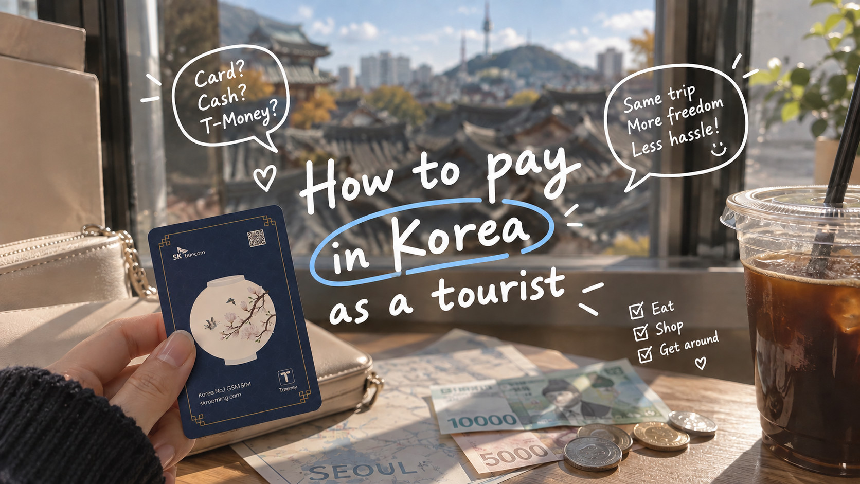 How to Pay in Korea as a Tourist: Cards, Cash, and T-Money