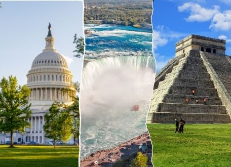 USA, Canada, Mexico travel eSIM with prepaid mobile data for reliable connectivity throughout your trip.
