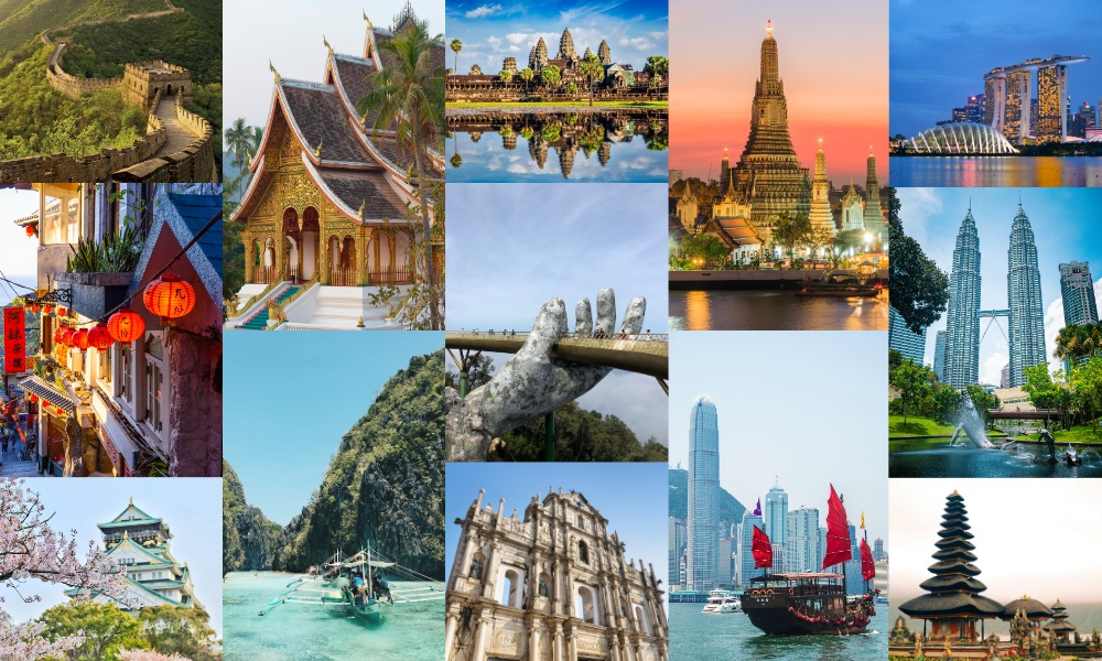 Explore Asia with a travel eSIM covering thirteen countries, offering stable mobile data and seamless roaming